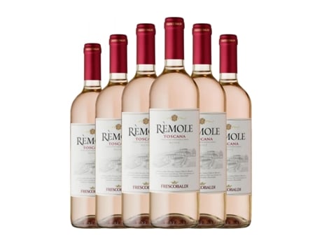 Vinho rosé MARCHESI DE' FRESCOBALDI Rèmole Rosado Merlot Toscana (0.75 L - 6 Unidades)