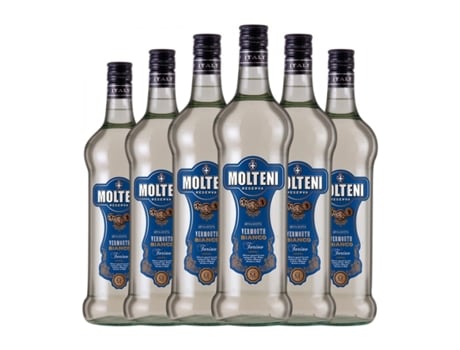 Vermute MOLTENI Bianco (1 L - 6 Unidades)