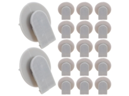Kit Com 20 Presilhas De Fixação Para Acabamento De Portas E Traseira Da Carroceria.