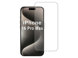 Película Protetora De Tela De Vidro De Alumínio E Silício De Alta Qualidade 2.5d Transparente Compatível Com Iphone 16 Pro Max Webake