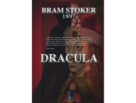 Livro Dracula 1897 de Bram Stoker (Inglês - Capa Dura)