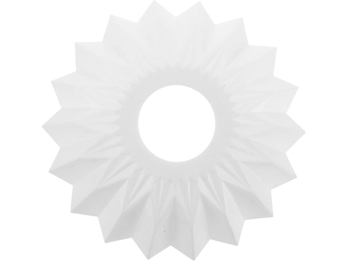 Luminária Pendente Pequena de Plástico Branco para Iluminação Moderna com Alta Transmissão de Luz, Fácil de Instalar. SFUSHOS