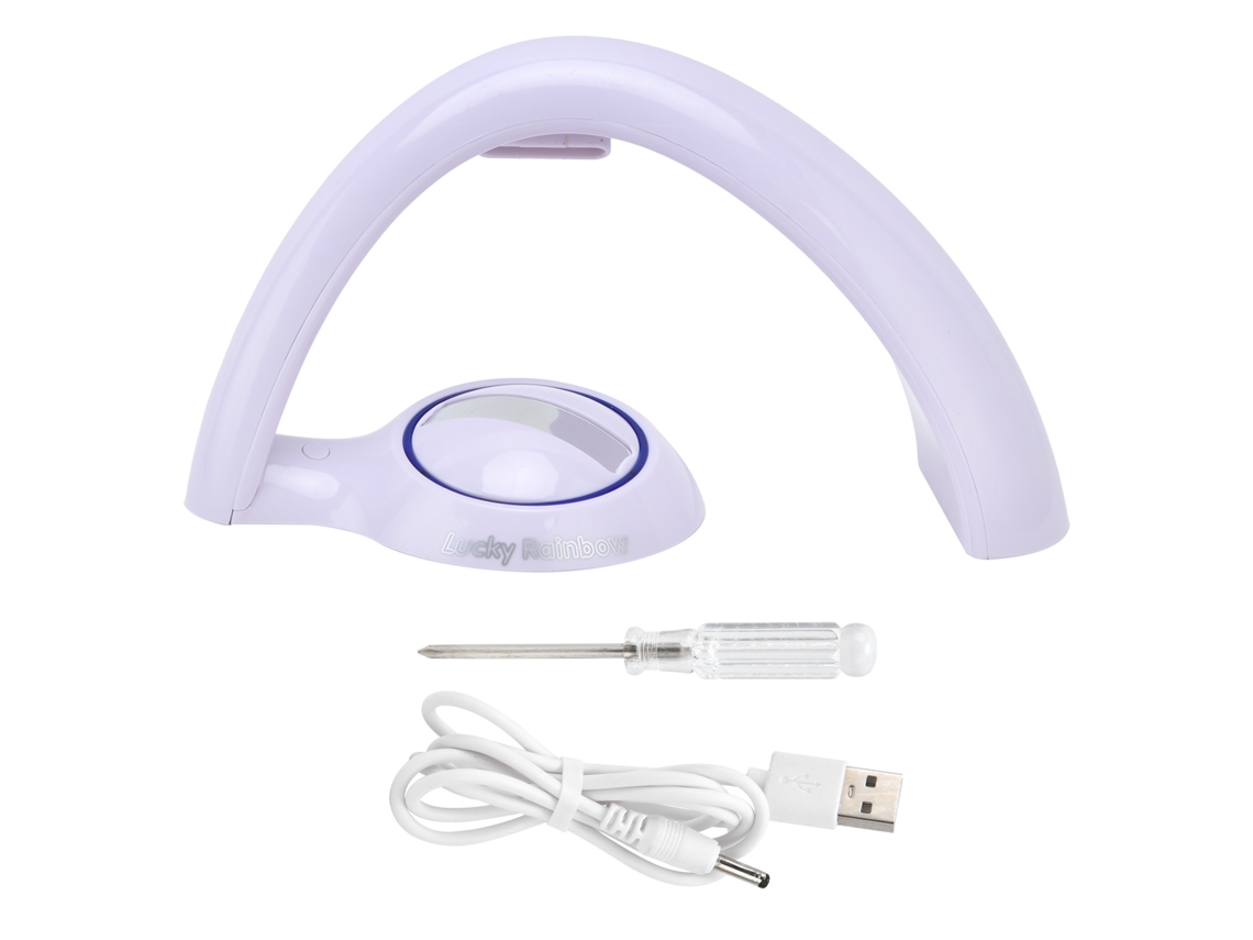 Projetor De Luz Arco-íris Usb, Muda De Cor, Ideal Para Decoração De Casa E Quarto