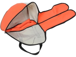 Bolsa Para Motosserra Luxshiny Em Tecido Oxford Laranja, Resistente Ao Desgaste, Alta Capacidade De Carga, Adequada Para