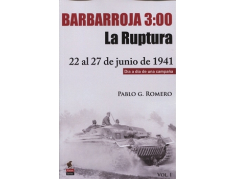 Livro Barbarroja 03:00H de Pablo Gabriel Romero (Espanhol)