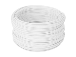 2026 fio de Ferro Galvanizado Branco 100m para Jardim, Brinquedos e Artesanato 0.55mm