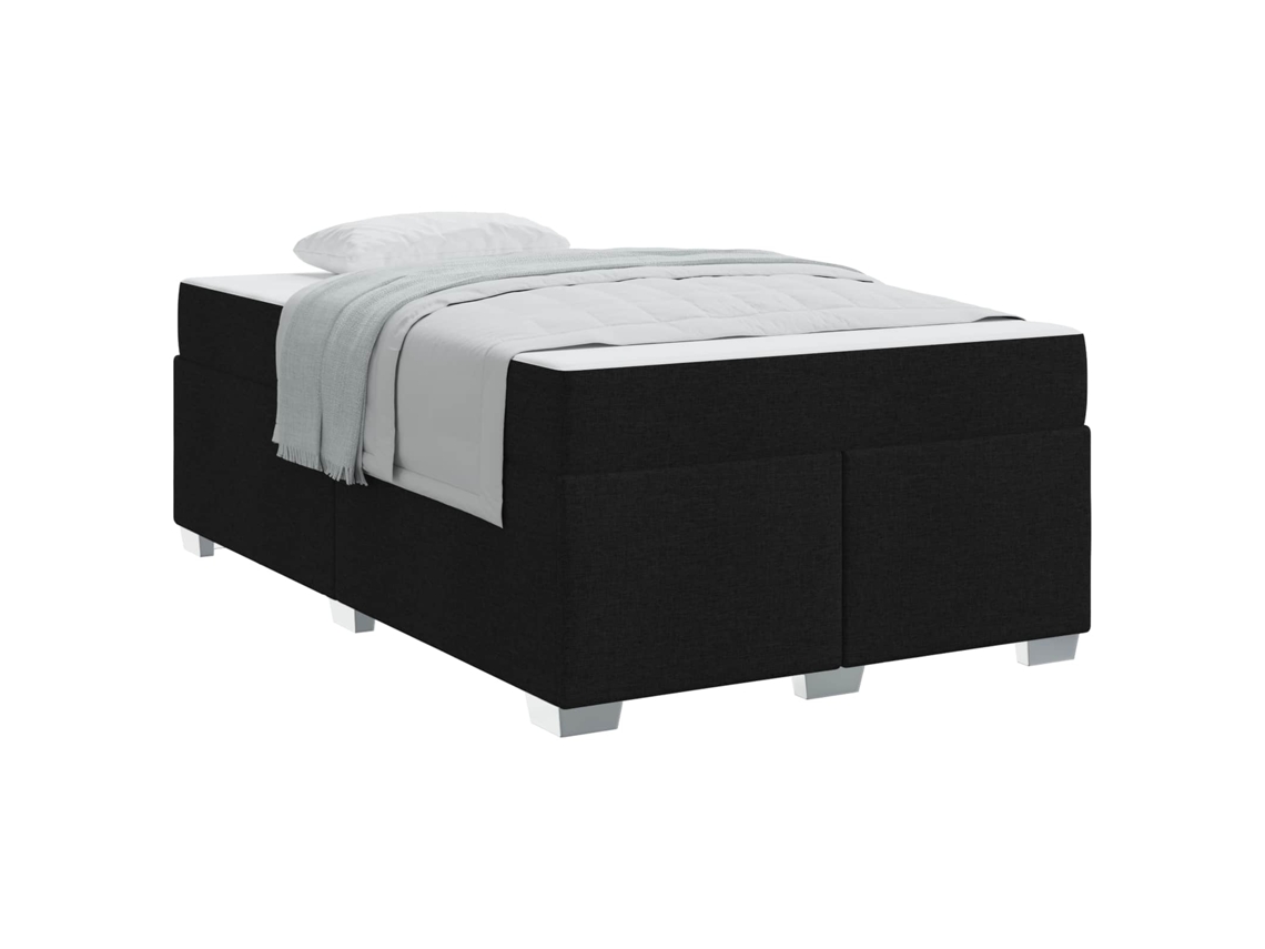 Estrutura da Cama com Colchão Preto Tecido MAISON EXCLUSIVE 120x190 cm