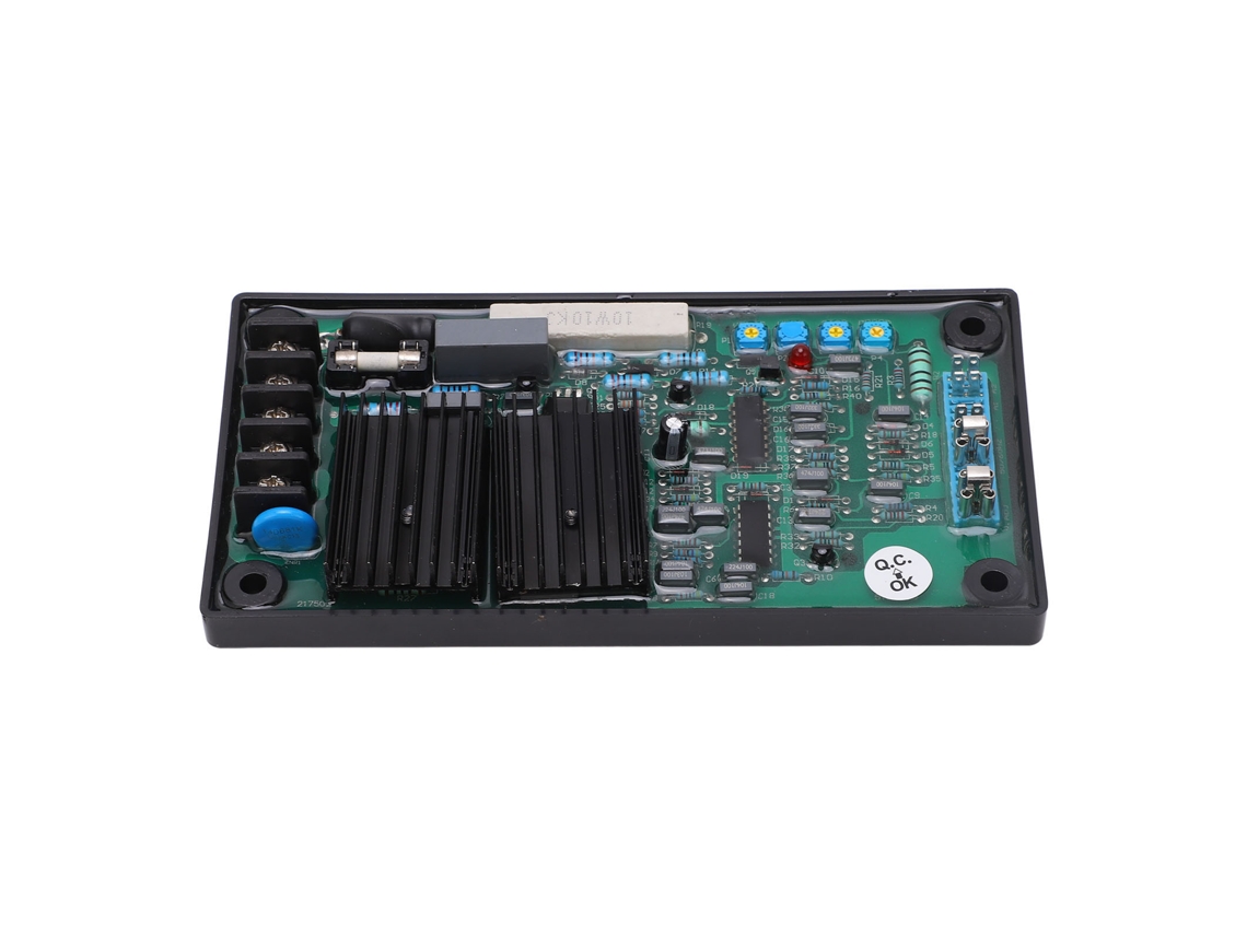 Placa Reguladora De Voltaje Estable Avr Para Generador Sin Escobillas Control Preciso Ca 160-260v