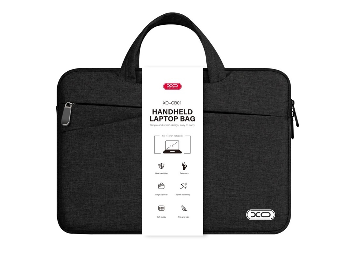 Bolsa Para Computador Portátil Xo De 14 Polegadas, Resistente À Água E Proteção Anticolisão Brilvibera