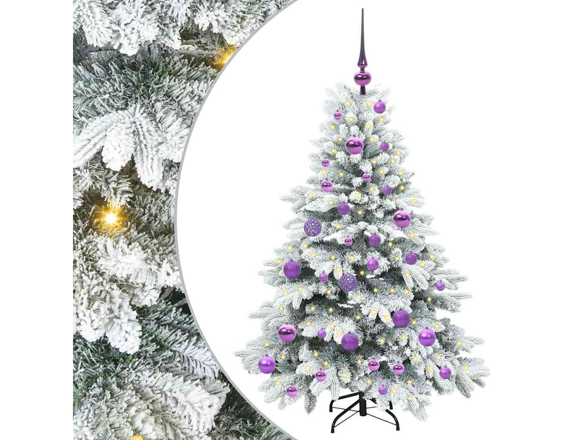 Decoração De Natal Vidaxl Verde Plástico (120 Cm)