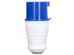 Conector Industrial Ip44 3 Pinos 32a Cee 220 250v Azul