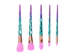 Kit De 5 Pinceis De Maquiagem Ferramentas Cosméticas