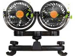 Ventilador Potente Para Carro, Refrigerador Portátil Ajustável