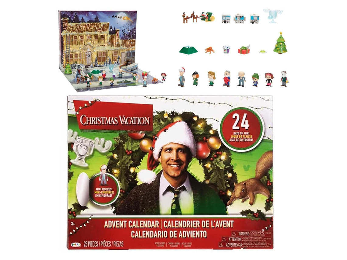 Calendário do advento 2024 natal com bonecos colecionáveis | S/MARCA
