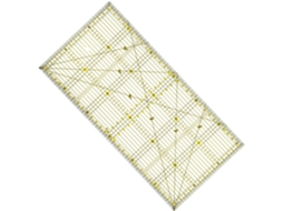 Lurelia Régua De Costura Em Acrílico Com Transparente Para Patchwork
