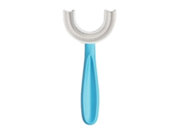 1 Unidade Escova de Dentes Infantil em Formato U, com Cabeça Silicone Macio Qualidade Alimentar, Design Li Mpeza Oral 360° para Bebê GOKOCO