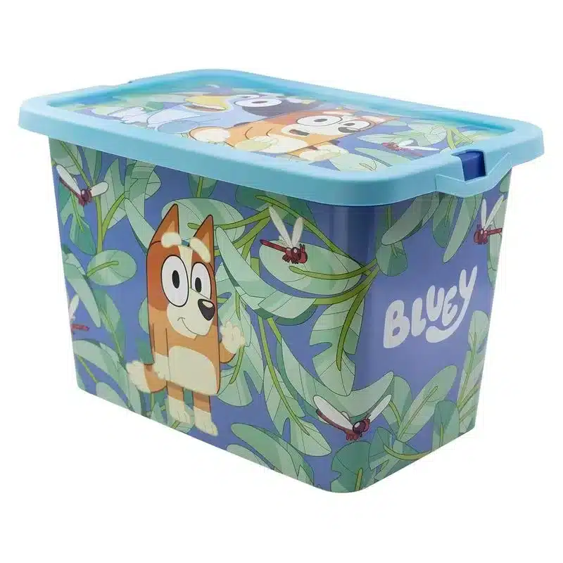 Caja De Almacenaje Bluey 7l Con Cierre De Clic 03664 Stor Storvolumen