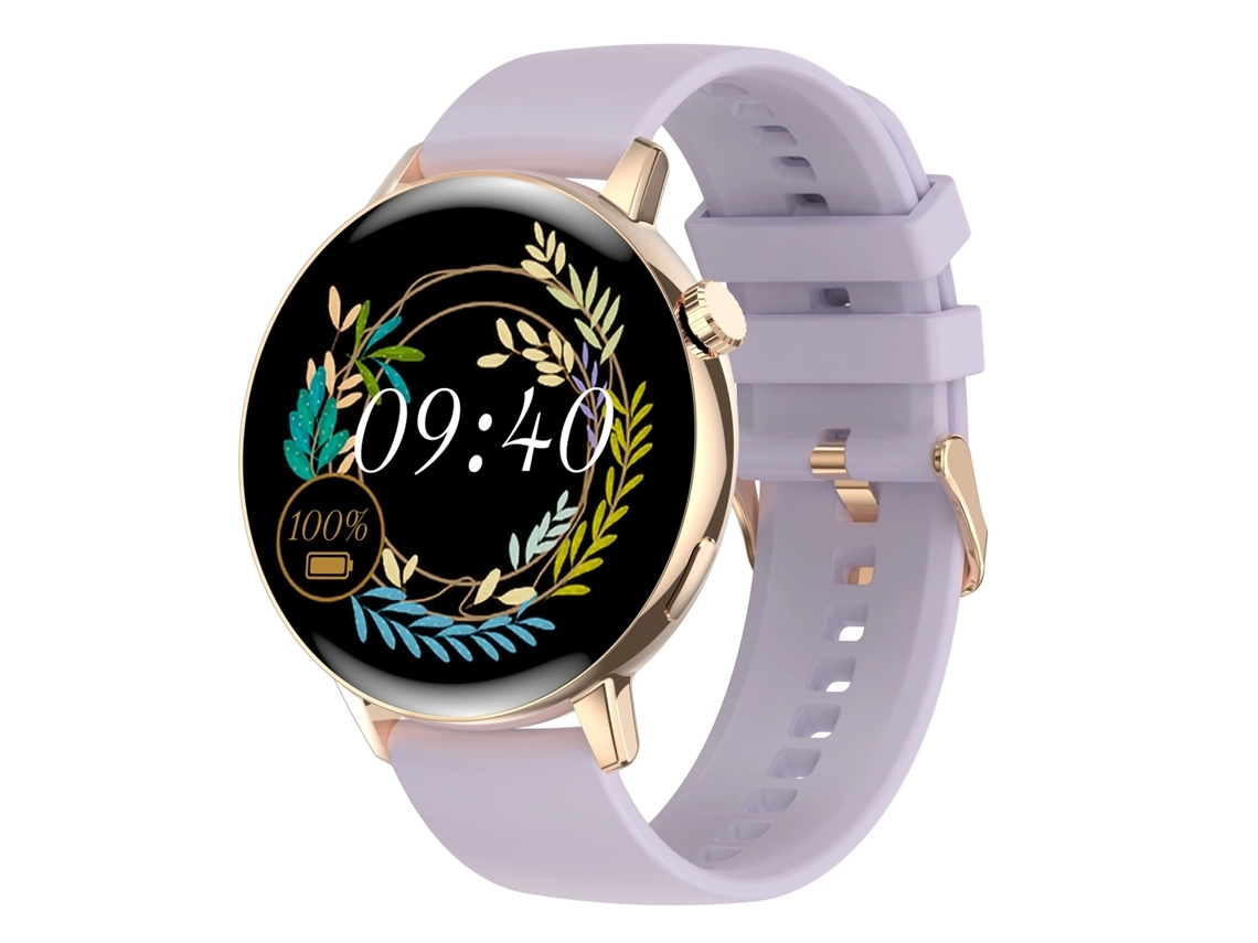 Moda Feminina Relógio Inteligente Bluetooth Chamada Tela Cheia Toque À Prova Dwaterproof Água Senhoras Monitor Smartwatch para Xiaomi