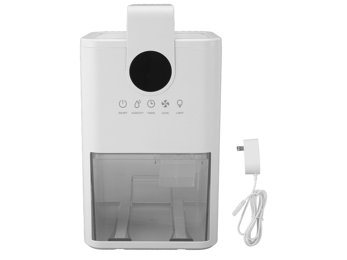 Laxiscreed Desumidificador Portátil Para Qualquer Espaço Com Controle De Umidade E Luz Noturna