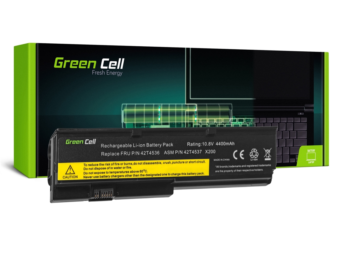 Bateria para Portátil Green Cell Lenovo ThinkPad X200 X200s X200si X201 X201i X201s X201si