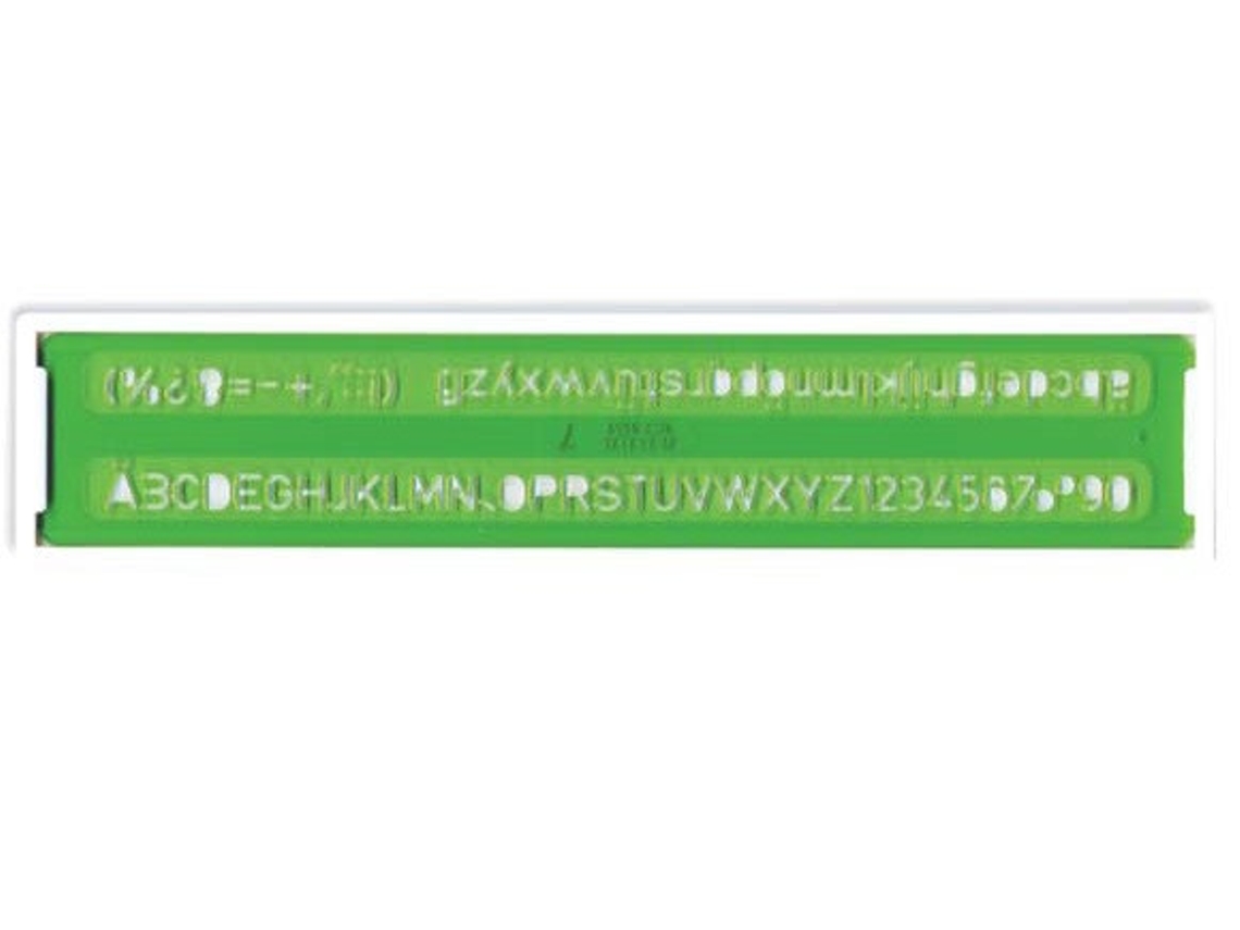 Normógrafo Verde ARDA 30014