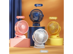 Ventilador 3 em 1 com bateria de 4000mAh, ajustável e portátil para casa, escritório e quarto LAXISCREED