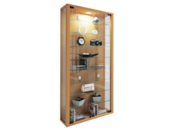 Vitrina De Vidro Em Madeira Lumo Maxi Vcm