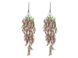 2 vagens de trigo e flores artificiais de lavanda para decoração de teto, 2 pés LAXISCREED