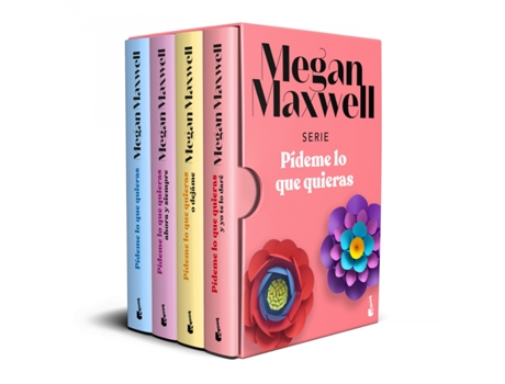 Livro Estuche Pídeme Lo Que Quieras de Megan Maxwell (Espanhol)