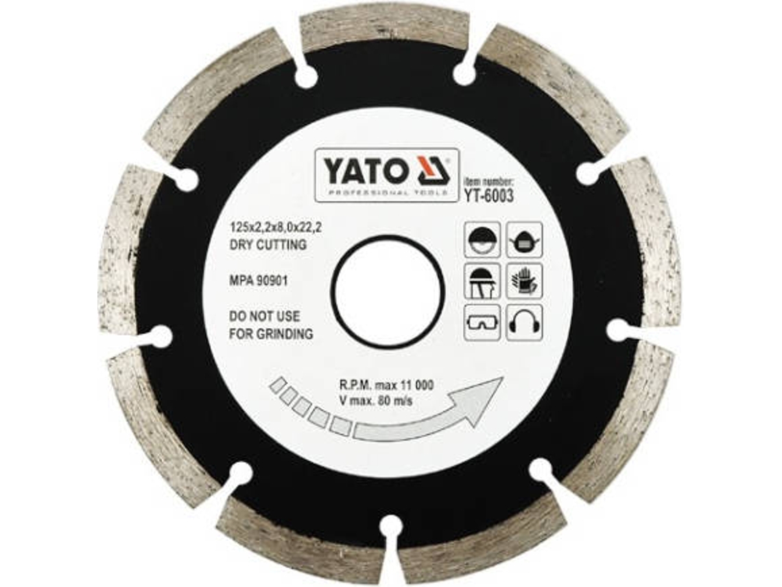 Disco de Corte YATO YT-6003