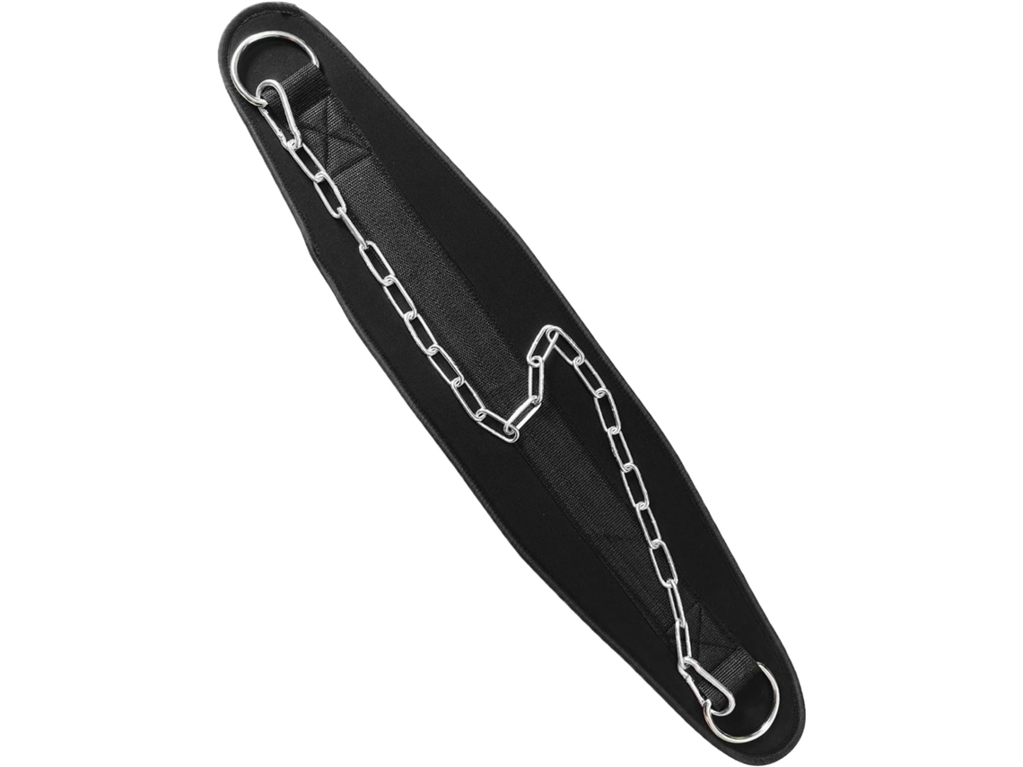 Cinto de Treino com Corrente de Aço Proteção Lombar X 2cm S/MARCA