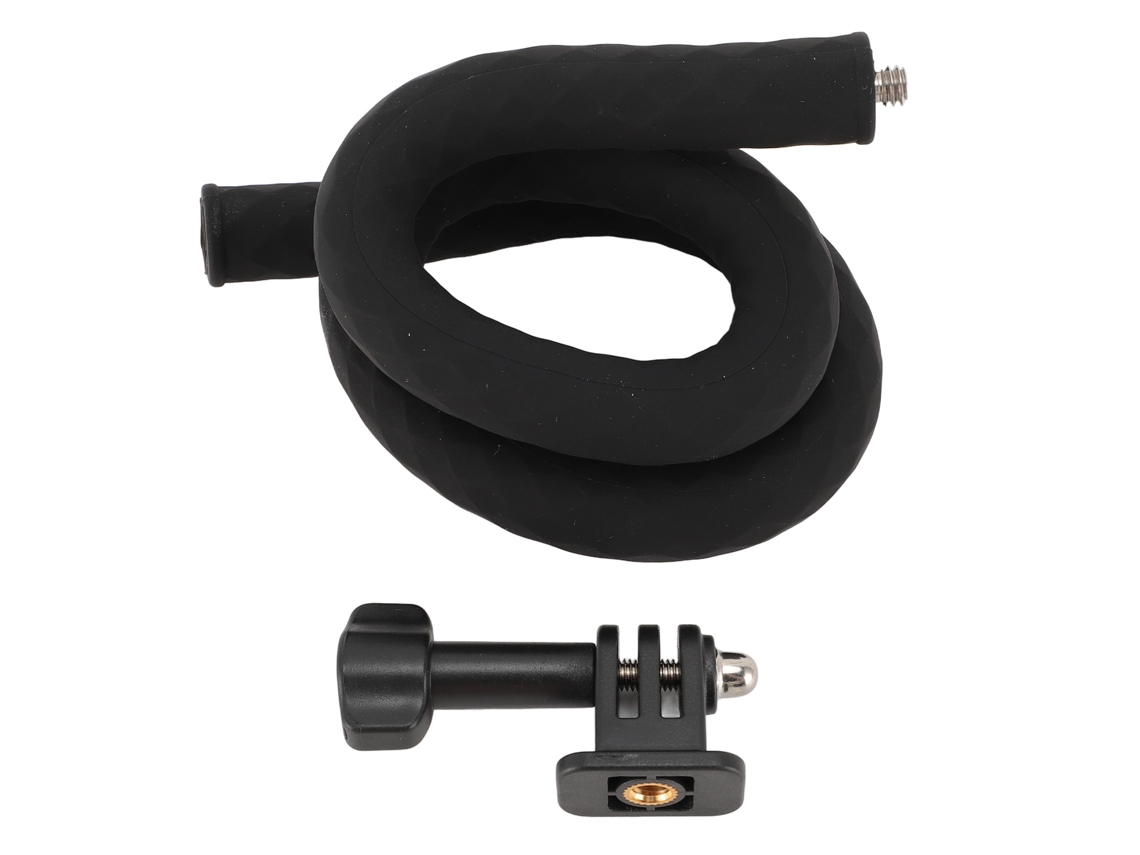 Action Camera Flexible Gooseneck Mount Silicone Aluminum Flexible Arm Stand With 1/4 Inch Screw Hole For Pocket 3 For Go3s Ace LAXISCREED