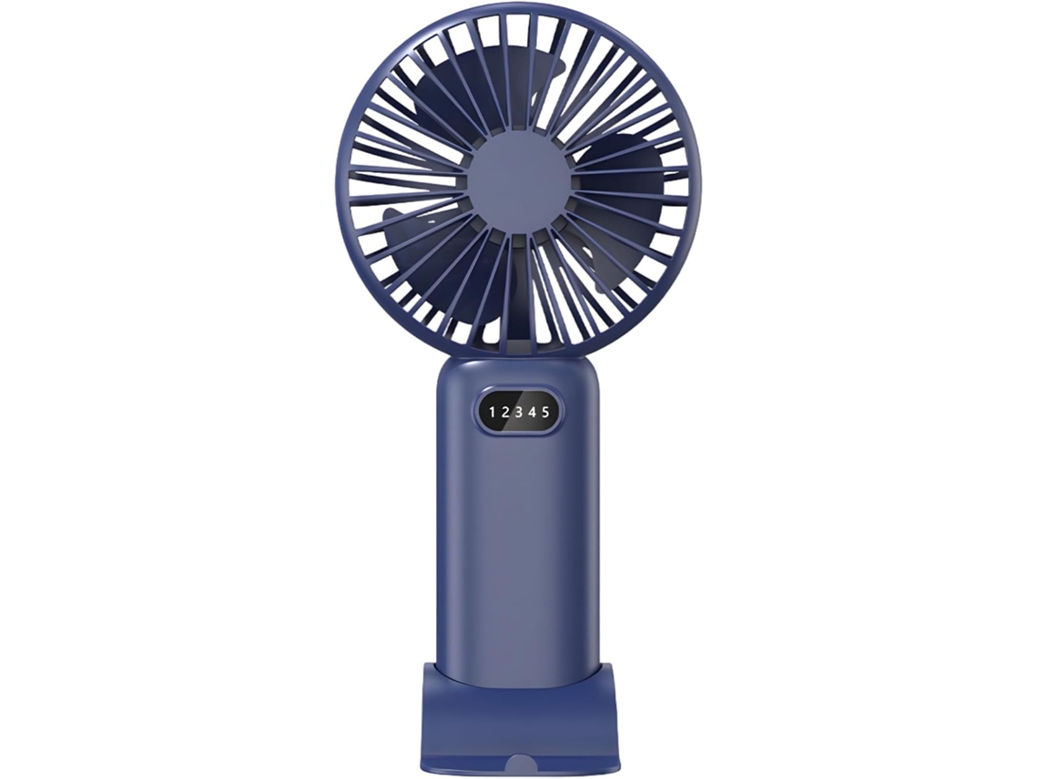 Mini Ventilador USB Portátil, Recarregável com 3 Velocidades | S/MARCA