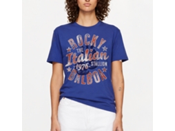 Rockinstone Rocky Movie Italian Stallion Solid Royal Adult T-shirt Size:xxxl