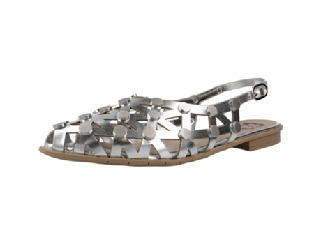 Sapatos De Mulher Porronet Tecido Prateado (36)