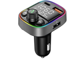 Adaptador Aux Bluetooth Yizhood C87b Qc3.0 Preto