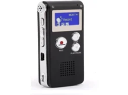 Gravador digital Monodeal 8GB Ditafone portátil recarregável
