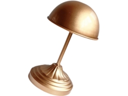 Suporte de metal para chapéus masculinos, com iluminação, para casa ou loja GOKOCO