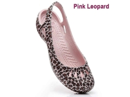 Sandálias Planas Clog Leves Antiderrapantes De Verão Para Mulher Eva Jardim Praia Enfermeira W5leopard W5 Leopardo