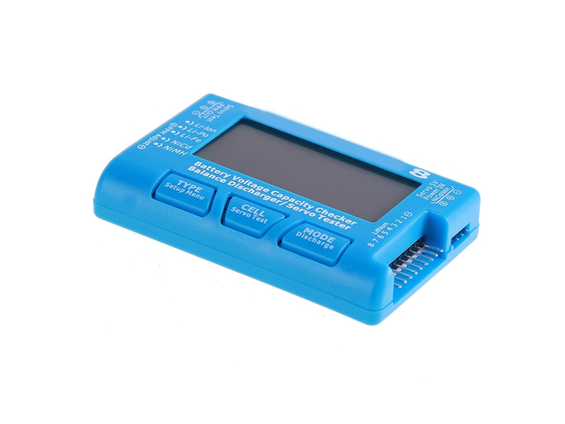Medidor De Bateria Digital De 8 Polegadas, Testador De Capacidade Abs
