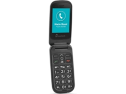 Telemóvel EASYTECH T124 (2.4'' - Preto)