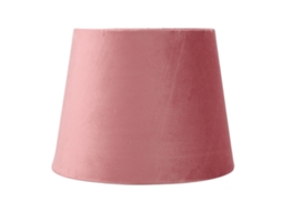 Abajur de Veludo Cônico Decorativo E27 E14 S/MARCA para Lâmpada de Mesa e de Chão Marrom