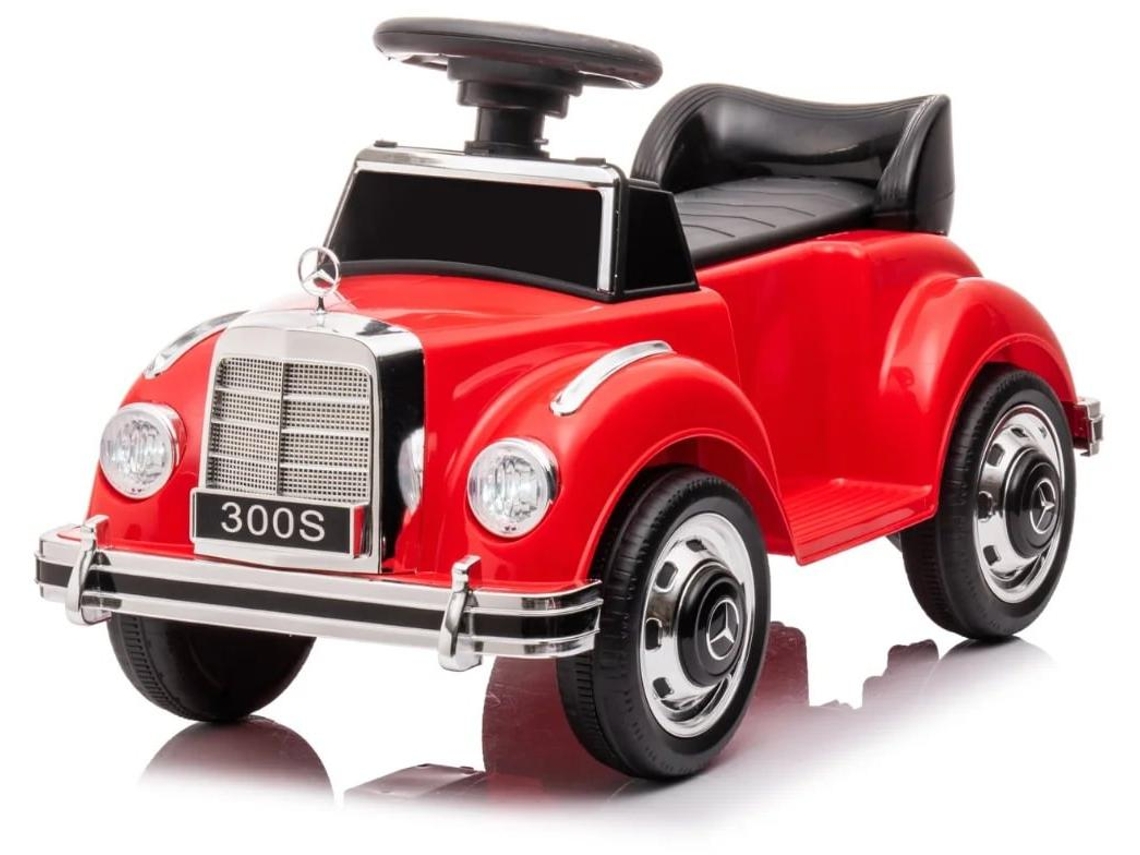 Mercedes-benz 300s Carro De Embarque 2 A 4 Anos – Carro De Luxo Licenciado Oficialmente Com Buzina – Carro Bebé Com Caixa De Armazenamento – Vermelho