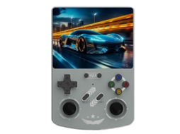 Branco - 64g R40xx Consola De Jogos Portátil Com Mais De 10.000 Jogos, Ecrã Ips De 4,2 Polegadas, Processador Quad-core Rk3326 E Sistema Linux.