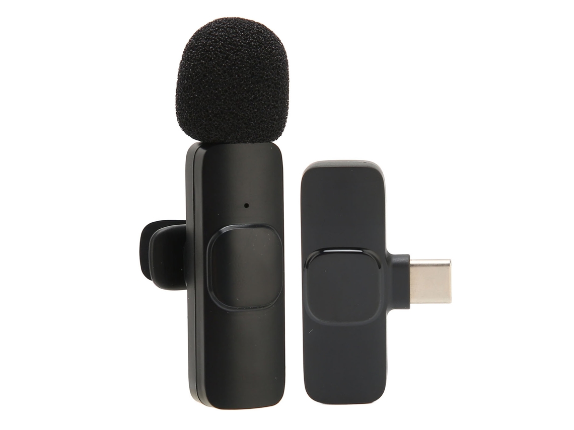 Microfone De Lapela Sem Fio Com Suporte One Tows One Plug And Play Com Redução De Ruído Mini Microfone De Lapela Para Shows Ao Vivo K9 Tipo C