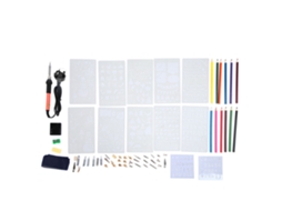 Kit De Ferramentas De Gravura Em Madeira 73pcs: Caneta De Gravura, Ferro De Solda, Pincéis De Cores E Modelos 220v Uk