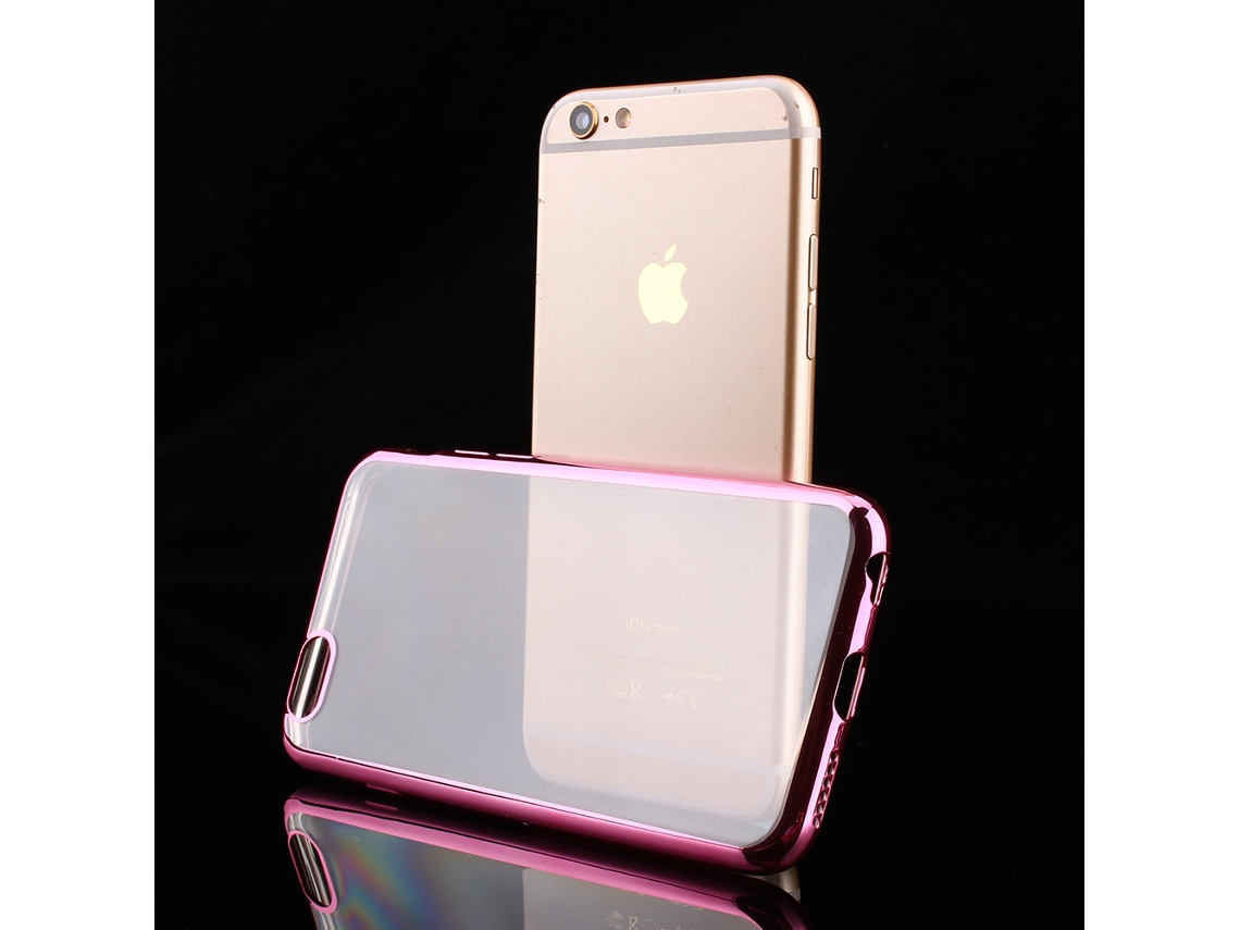 Capa de Telefone EOOCOO (proteção Eletroplatada, Cor Ouro Rosa)