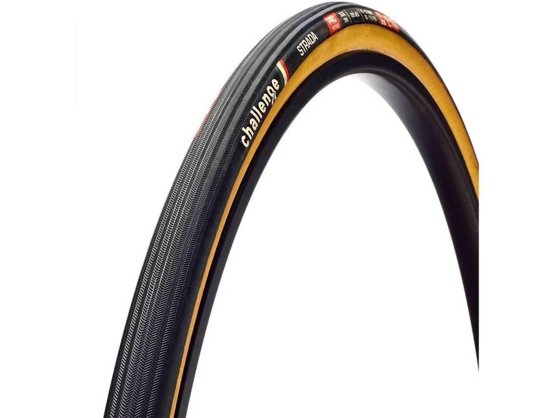 Pneus para Ciclismo Estrada CHALLENGE Estrada Strada Pro Superpoly Tubular
