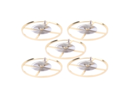 5pcs Roda Equilibradora para Movimento de Relógio Peça de Reparo Acessório 11mm