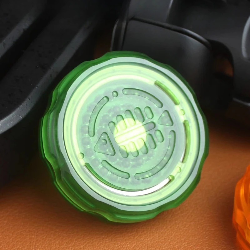 (verde) Brinquedo Antiestresse Com Spinner Magnético Para Moedas E Cartas.